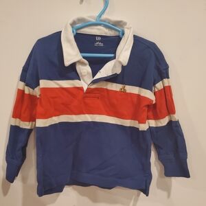 GAP 2 Years Kids Polo in Blue, Red, and White
